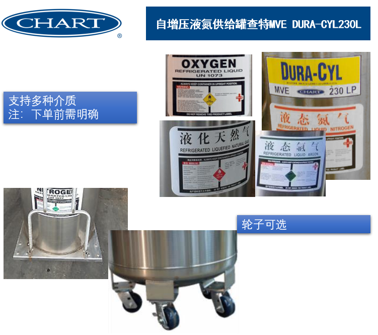 查特MVE液氮罐細節